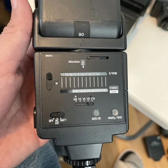 X5 Sunpak camera flashes